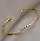 Twisted Cuff Bangle