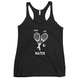 Game Set Match Tennis Women's Racerback Tank