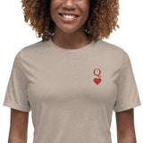 Queen of Hearts Women's Relaxed T-Shirt