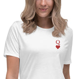Queen of Hearts Women's Relaxed T-Shirt